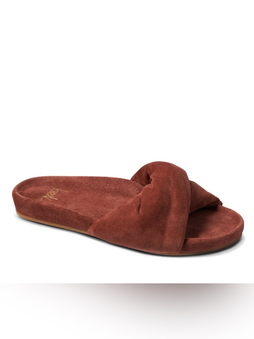 NEW Beek Tesia Slide Sandal in Fig